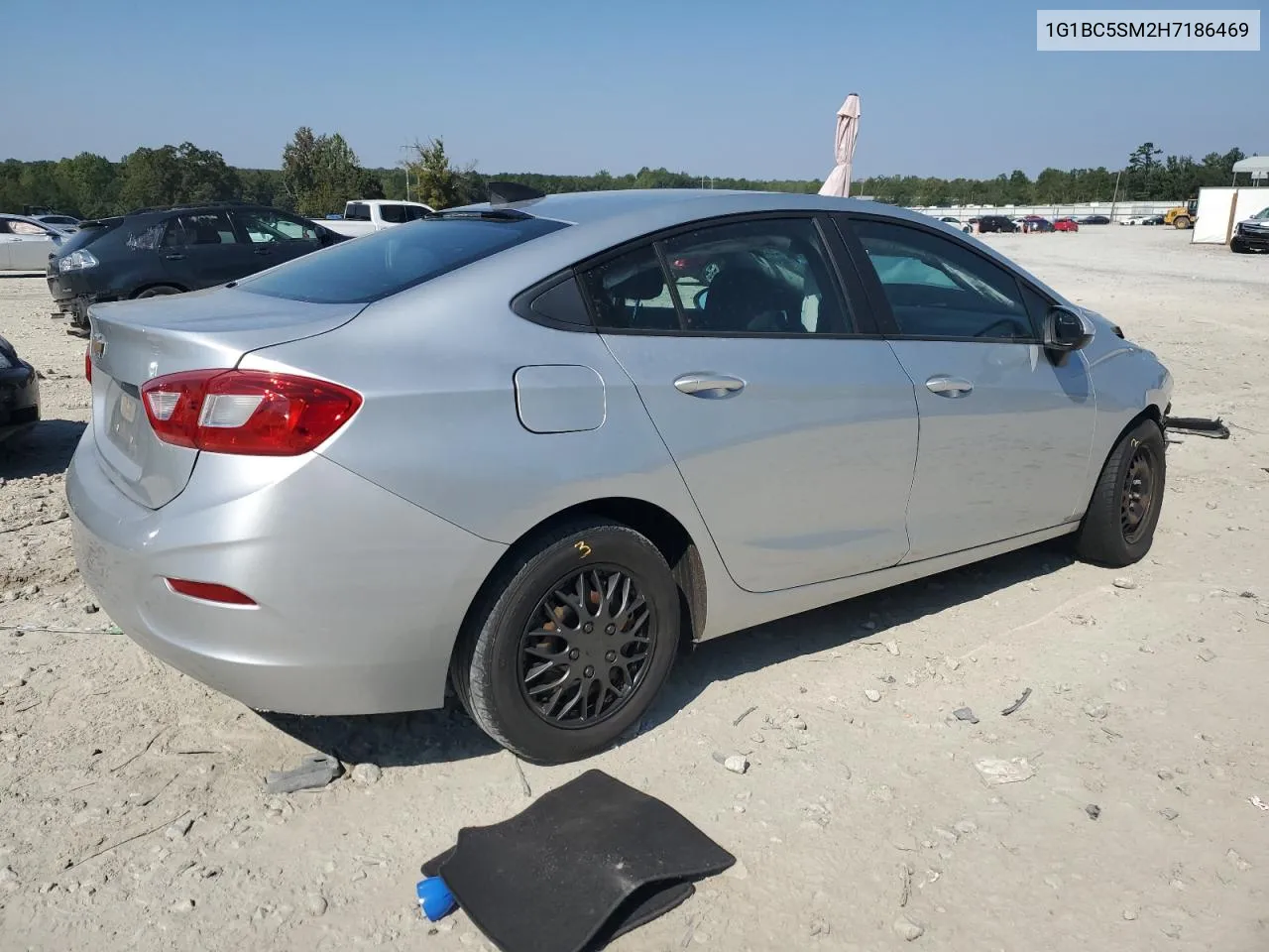 2017 Chevrolet Cruze Ls VIN: 1G1BC5SM2H7186469 Lot: 75029344