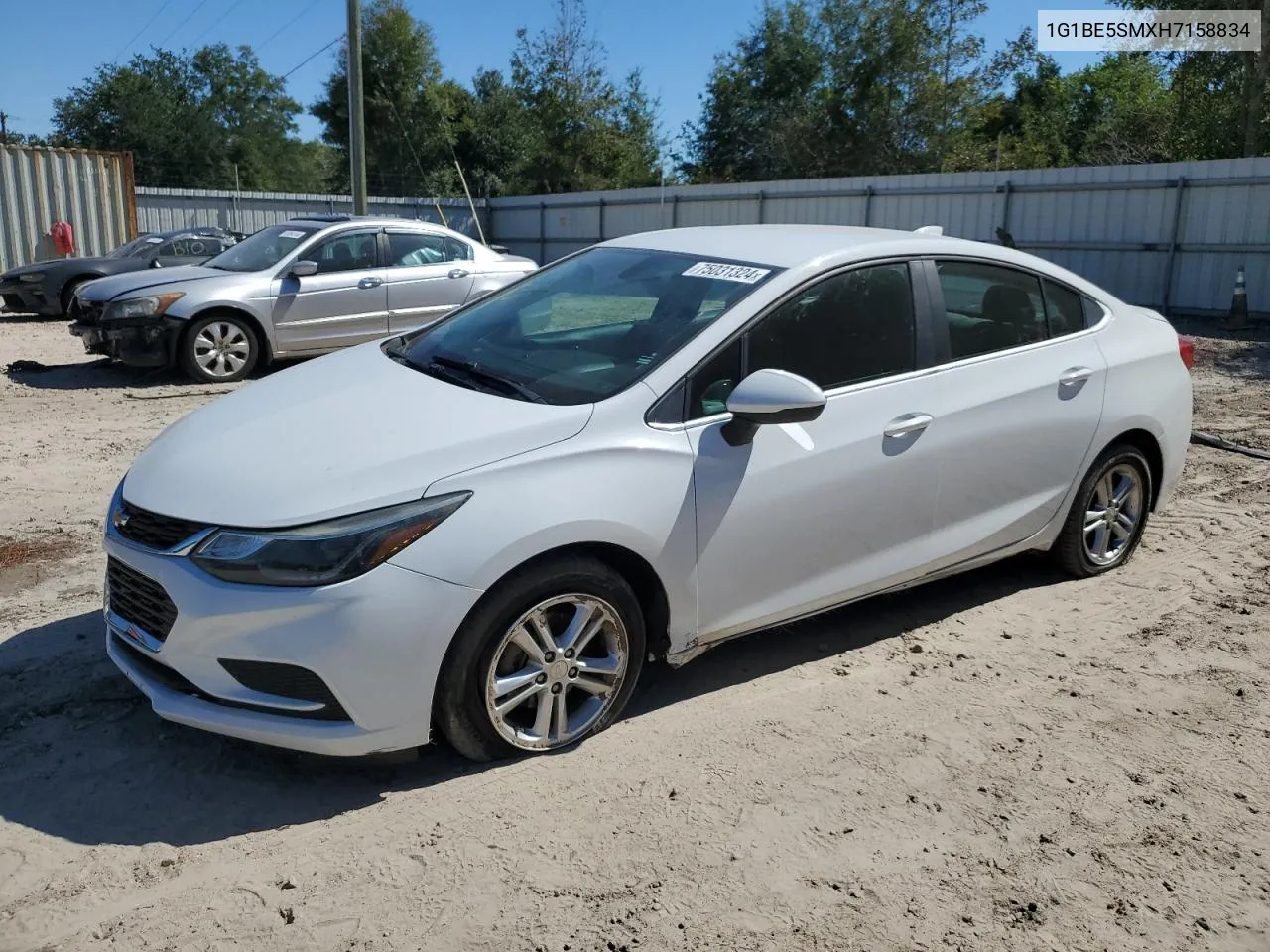 2017 Chevrolet Cruze Lt VIN: 1G1BE5SMXH7158834 Lot: 75031324