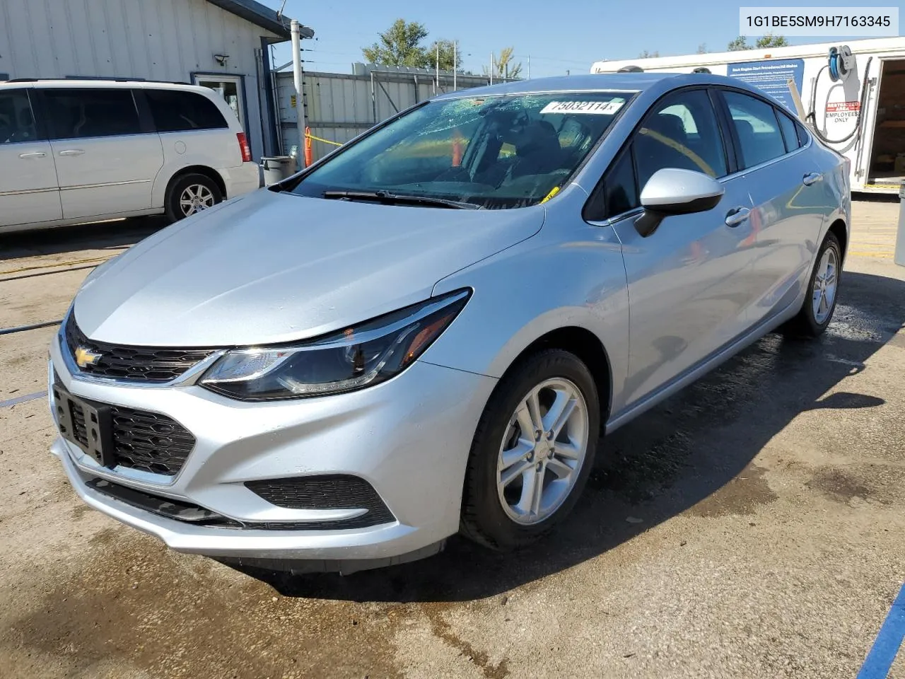 2017 Chevrolet Cruze Lt VIN: 1G1BE5SM9H7163345 Lot: 75032114