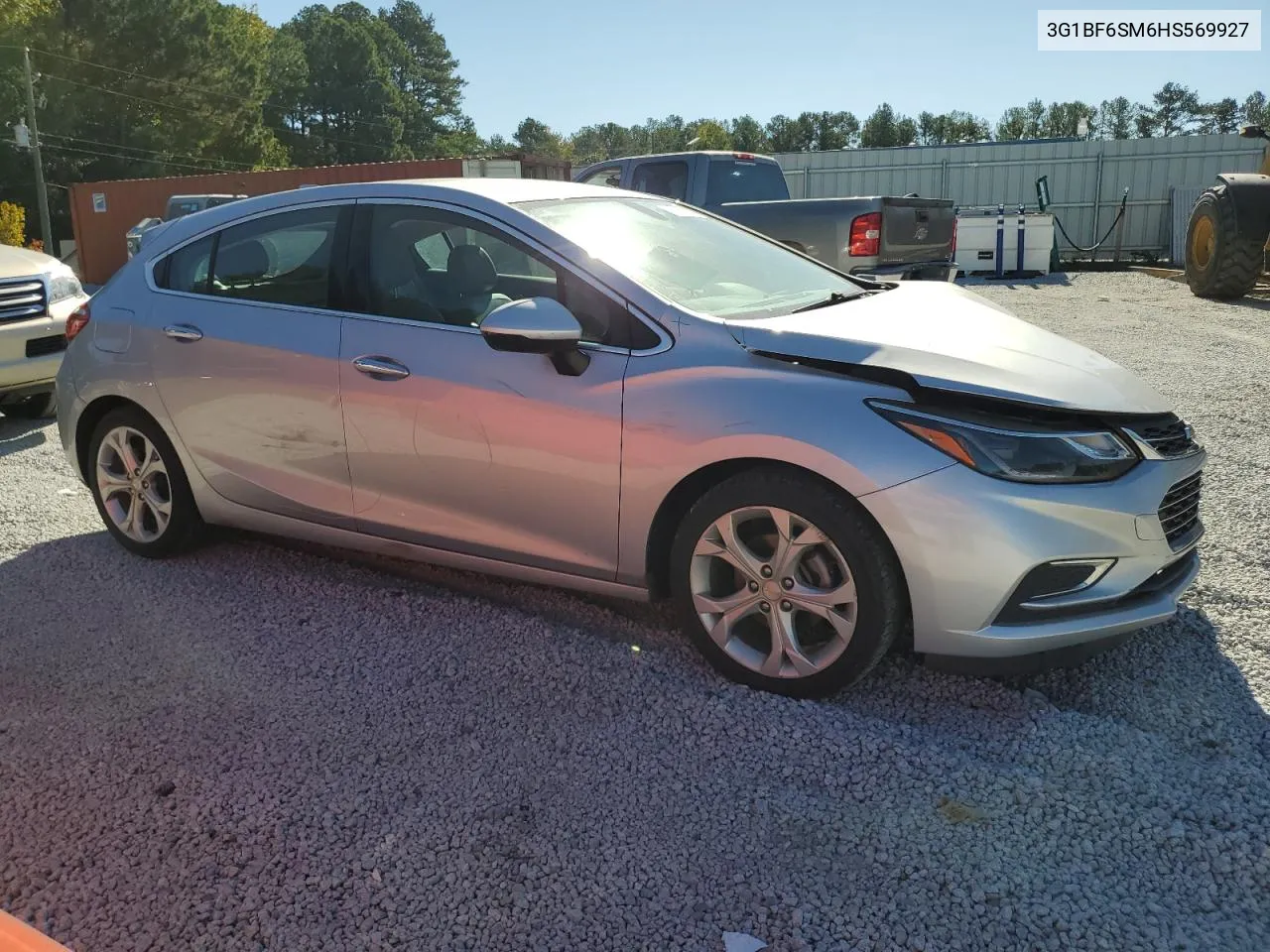 2017 Chevrolet Cruze Premier VIN: 3G1BF6SM6HS569927 Lot: 75054184