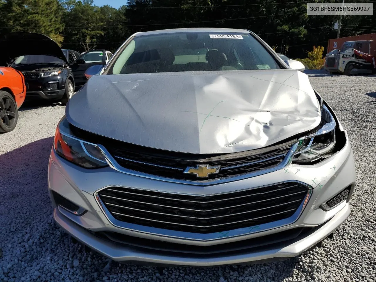 2017 Chevrolet Cruze Premier VIN: 3G1BF6SM6HS569927 Lot: 75054184