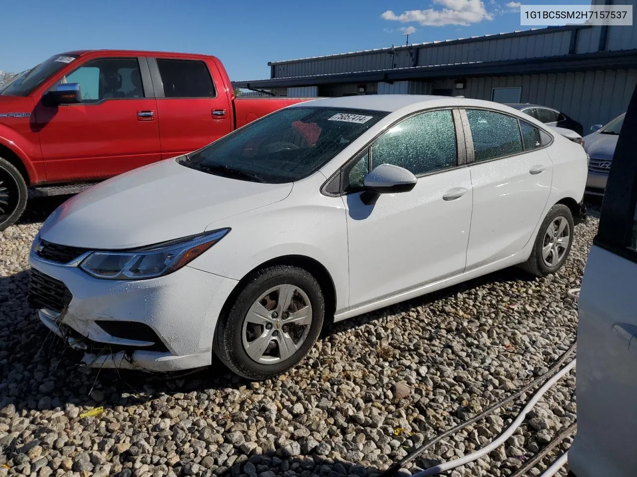 2017 Chevrolet Cruze Ls VIN: 1G1BC5SM2H7157537 Lot: 75057414