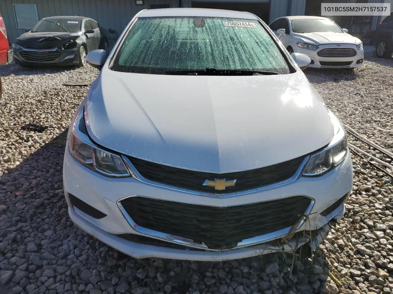 2017 Chevrolet Cruze Ls VIN: 1G1BC5SM2H7157537 Lot: 75057414