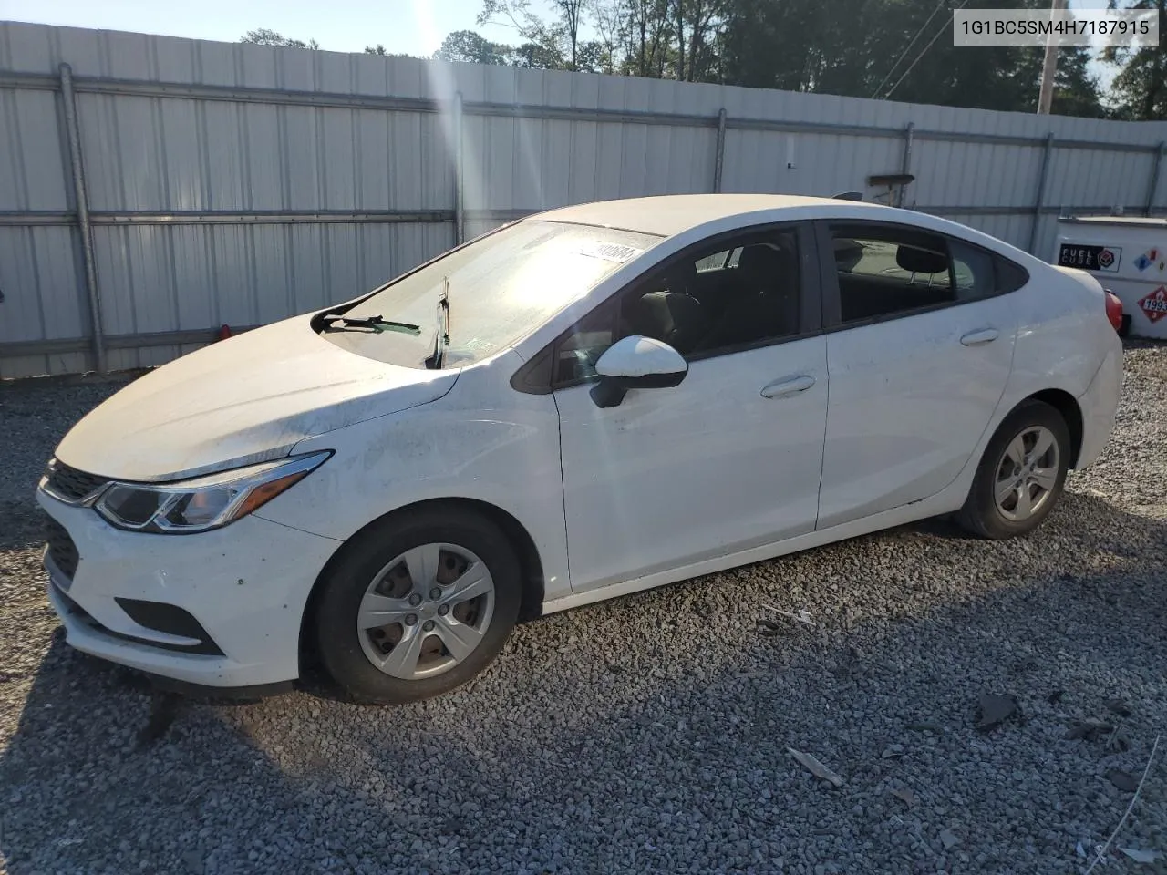 2017 Chevrolet Cruze Ls VIN: 1G1BC5SM4H7187915 Lot: 75080504