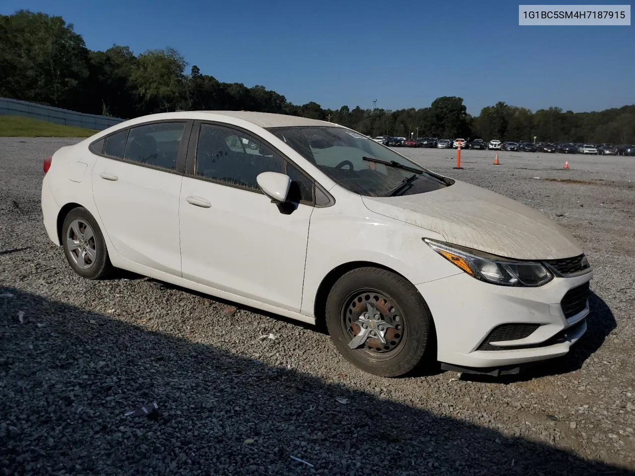 1G1BC5SM4H7187915 2017 Chevrolet Cruze Ls