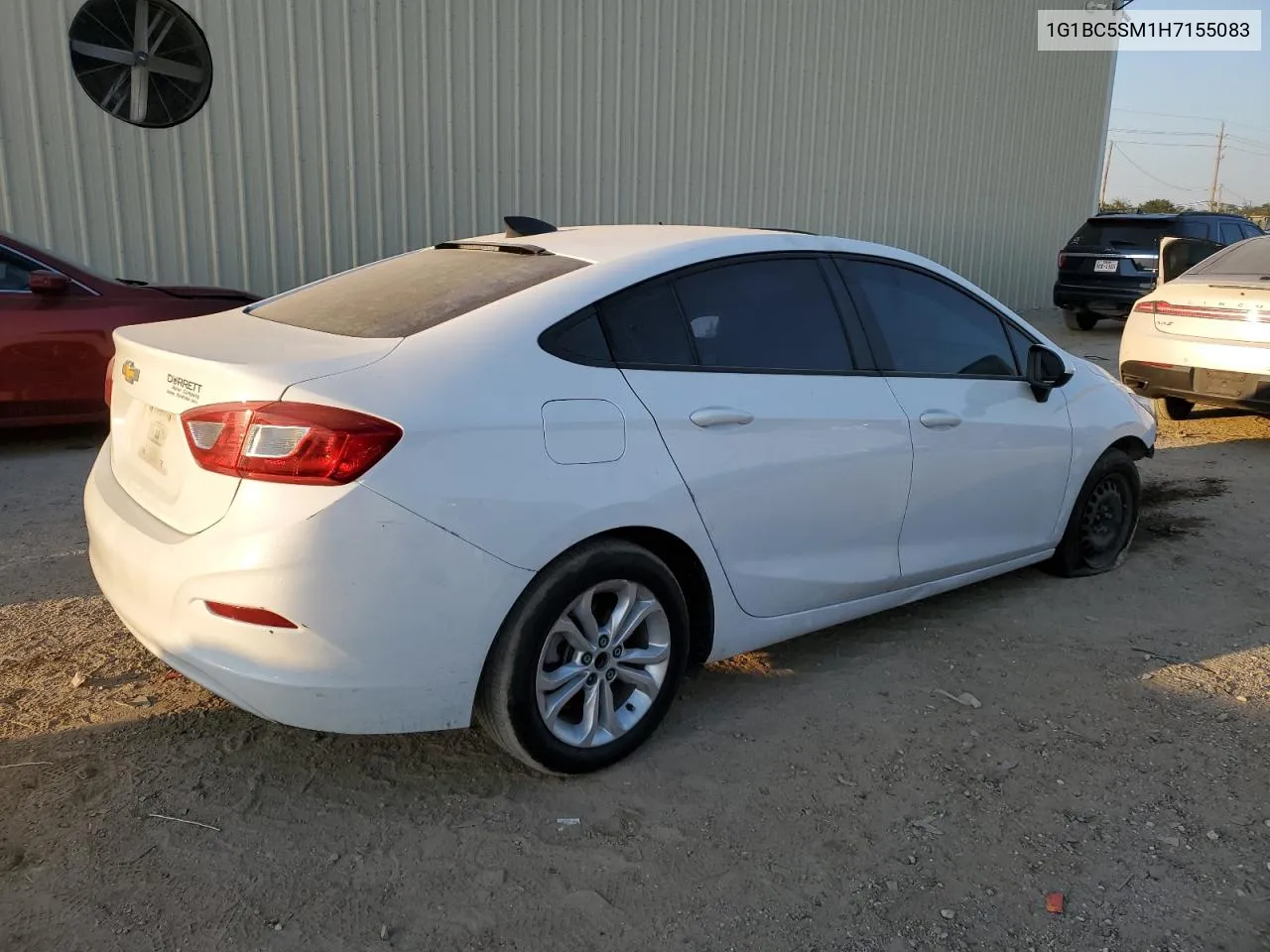 2017 Chevrolet Cruze Ls VIN: 1G1BC5SM1H7155083 Lot: 75246374