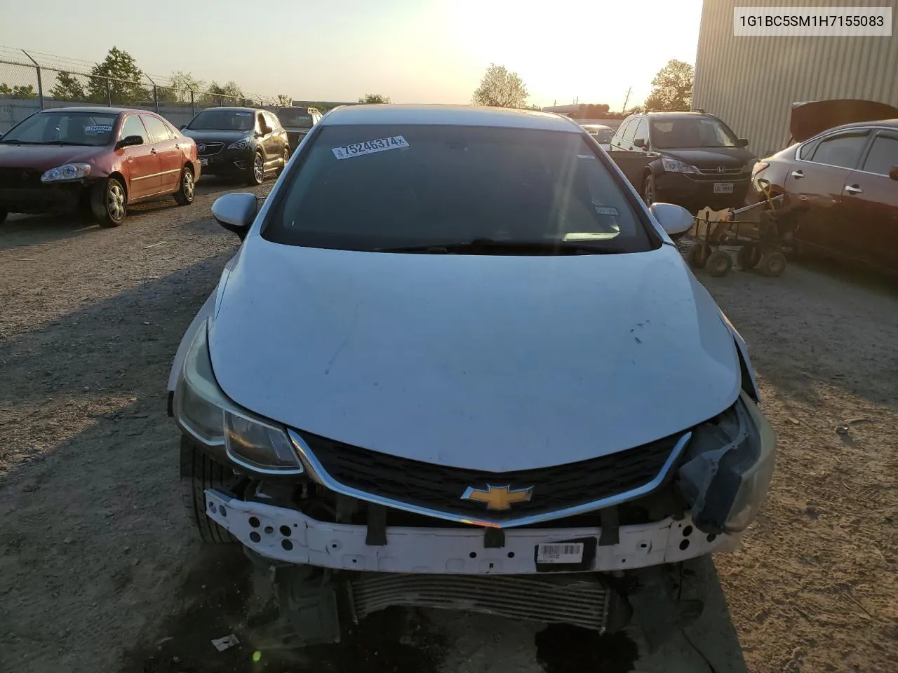 1G1BC5SM1H7155083 2017 Chevrolet Cruze Ls