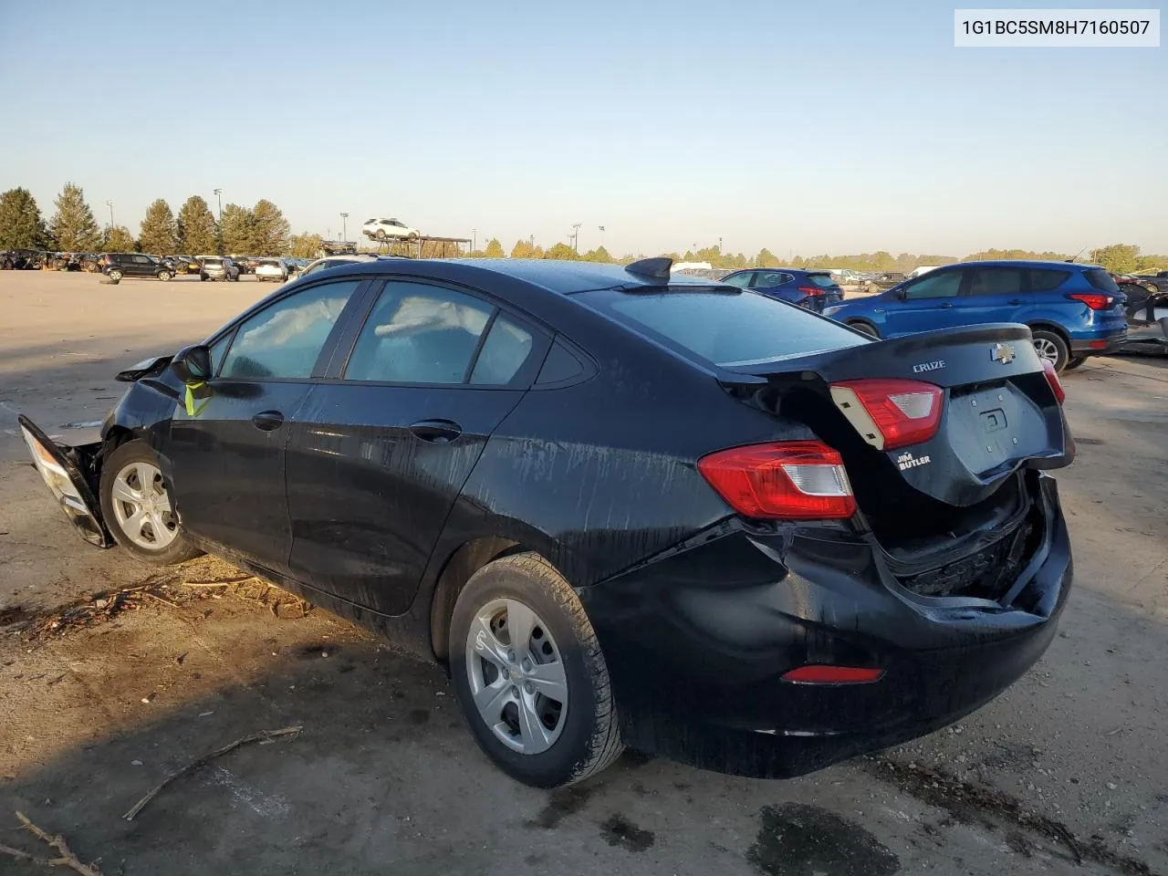 2017 Chevrolet Cruze Ls VIN: 1G1BC5SM8H7160507 Lot: 75311944