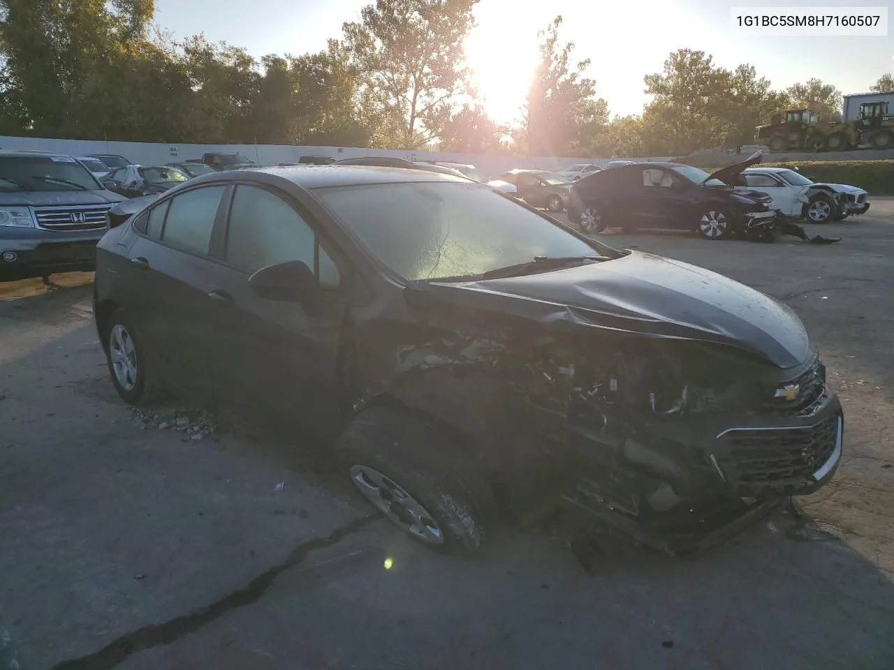 2017 Chevrolet Cruze Ls VIN: 1G1BC5SM8H7160507 Lot: 75311944