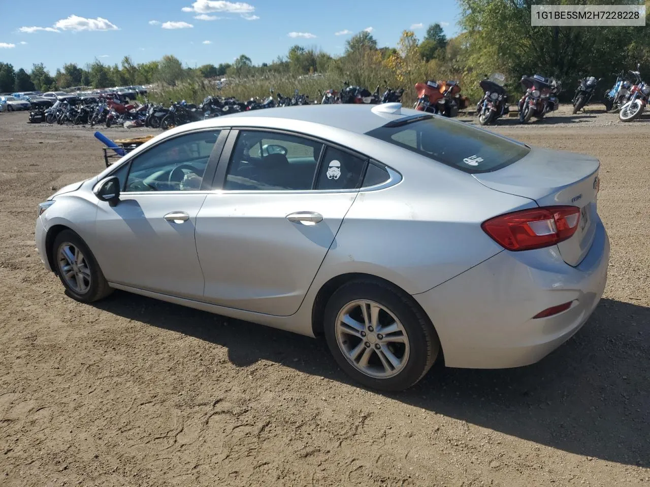 2017 Chevrolet Cruze Lt VIN: 1G1BE5SM2H7228228 Lot: 75606604