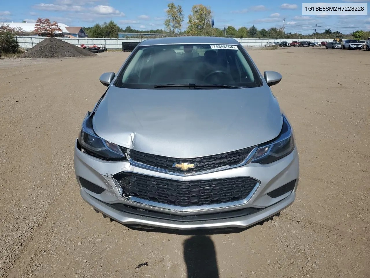 1G1BE5SM2H7228228 2017 Chevrolet Cruze Lt