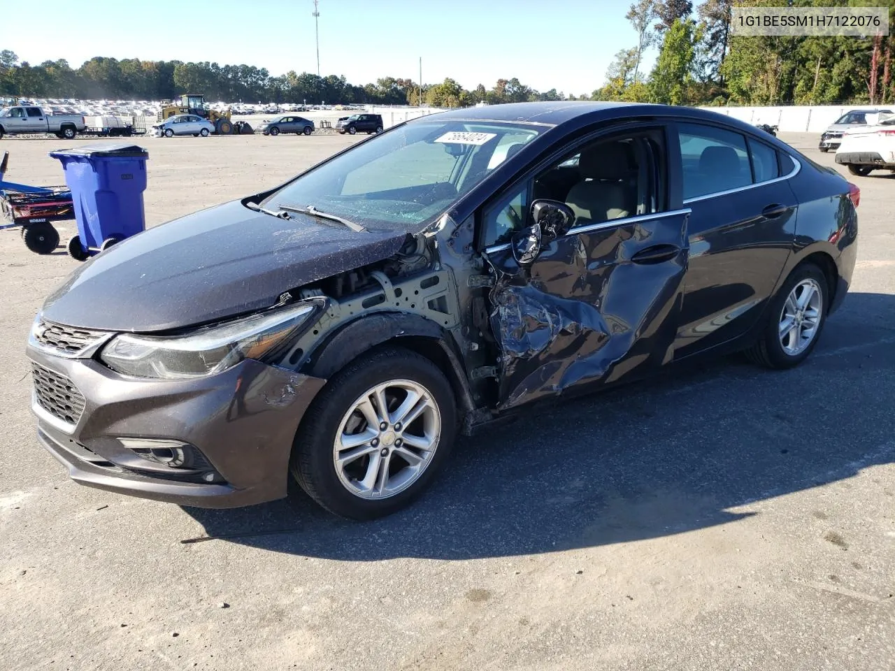 2017 Chevrolet Cruze Lt VIN: 1G1BE5SM1H7122076 Lot: 75664024