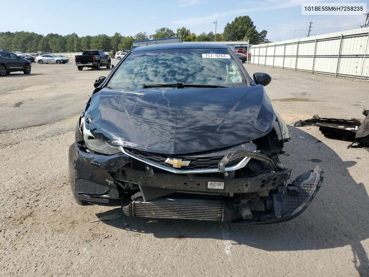 2017 Chevrolet Cruze Lt VIN: 1G1BE5SM6H7258235 Lot: 75719264