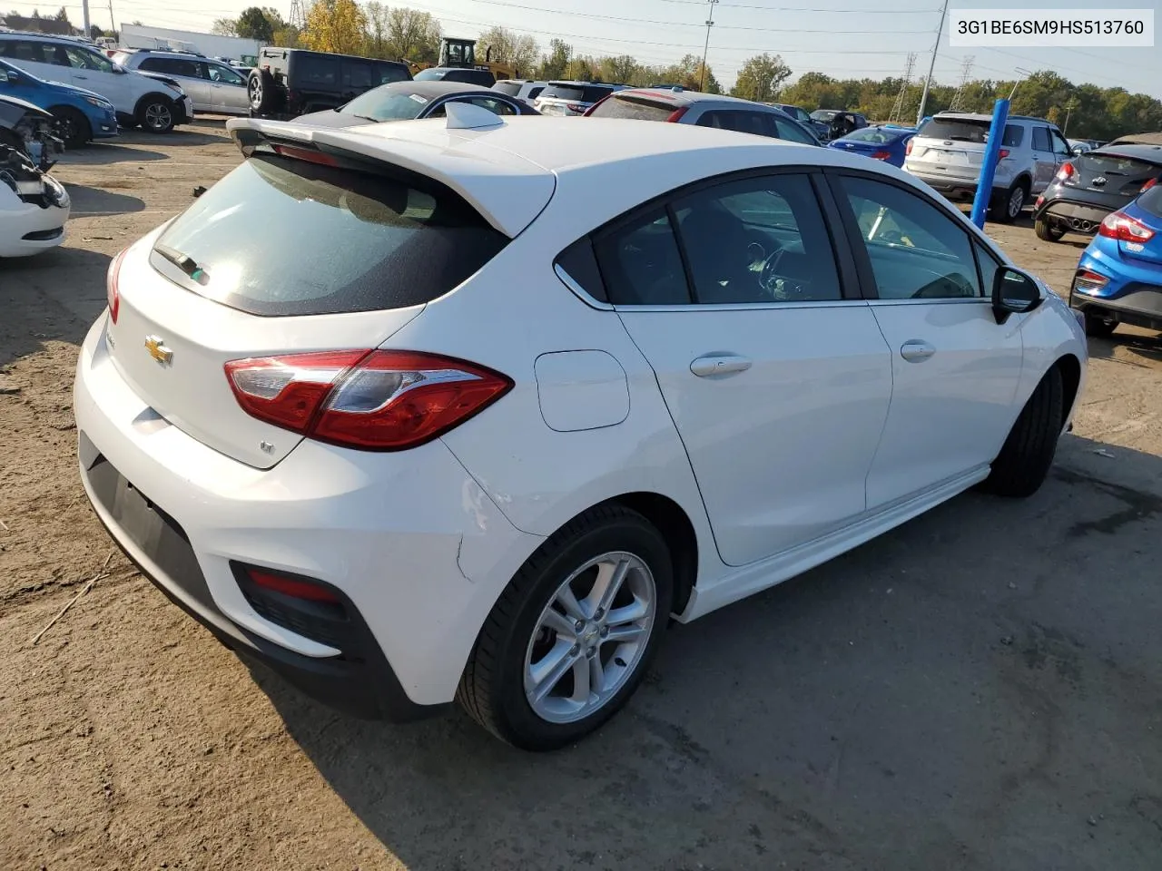 2017 Chevrolet Cruze Lt VIN: 3G1BE6SM9HS513760 Lot: 75797534