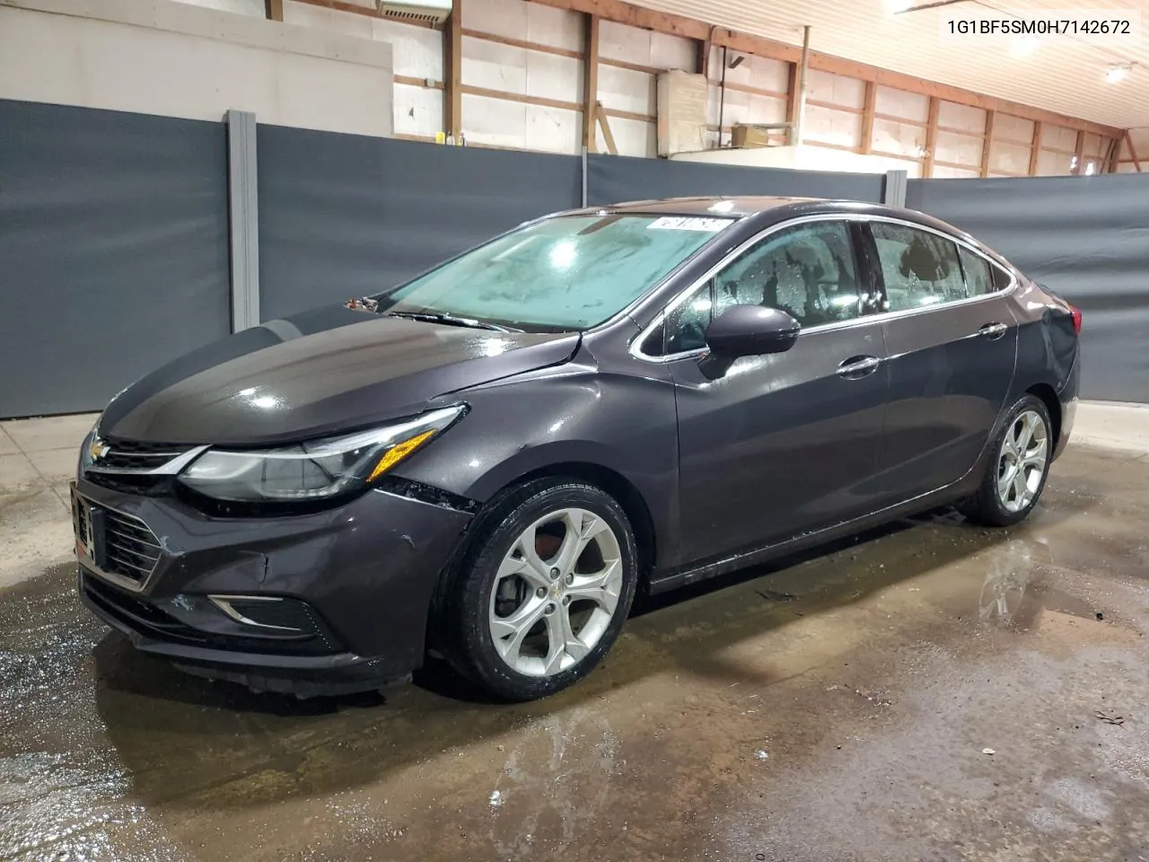 2017 Chevrolet Cruze Premier VIN: 1G1BF5SM0H7142672 Lot: 75818634