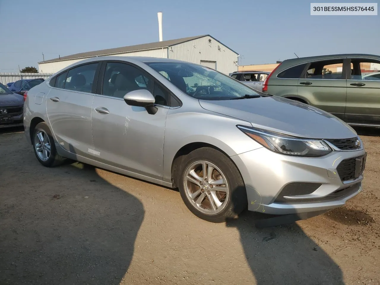 2017 Chevrolet Cruze Lt VIN: 3G1BE5SM5HS576445 Lot: 75833874