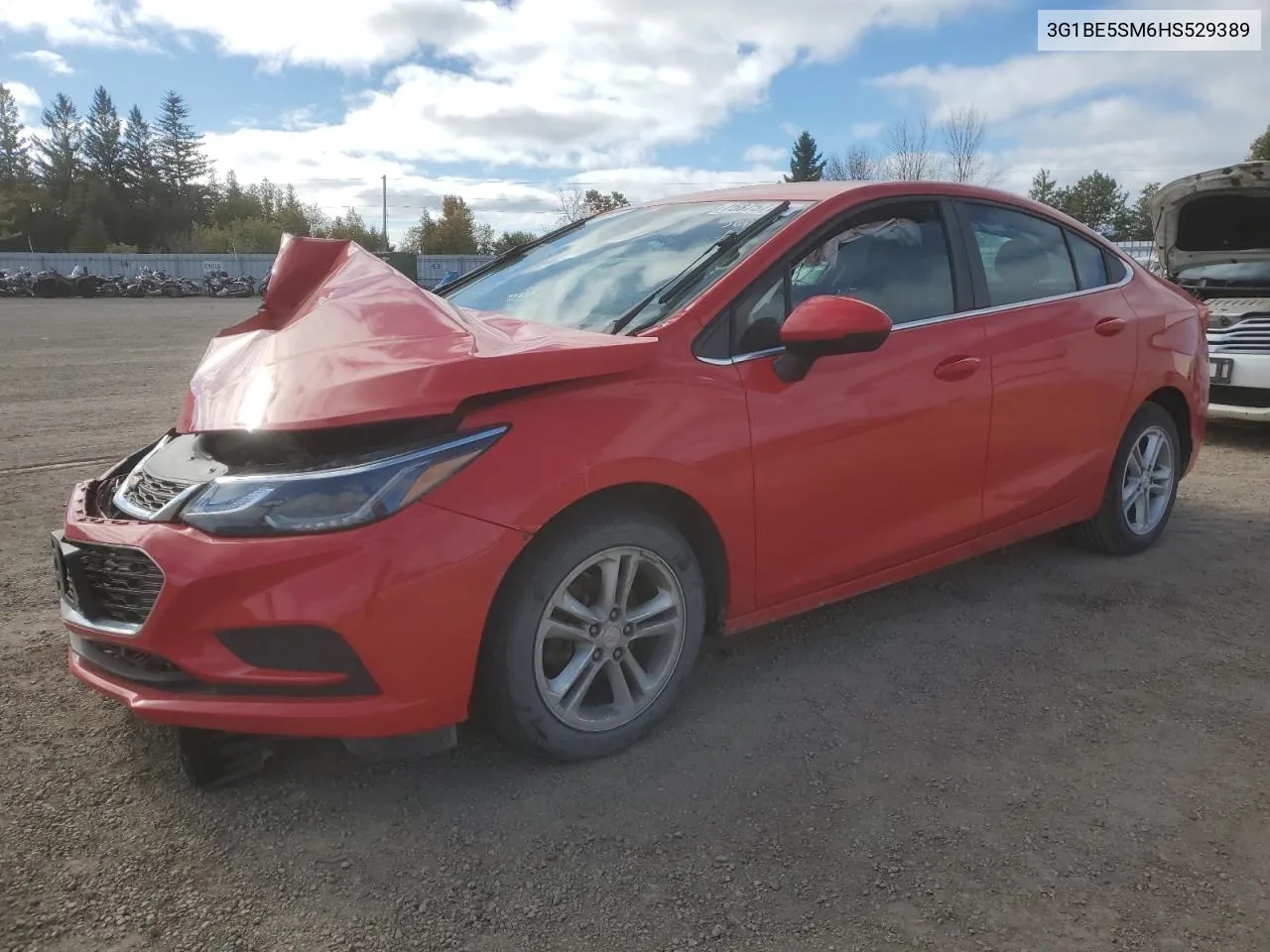 2017 Chevrolet Cruze Lt VIN: 3G1BE5SM6HS529389 Lot: 75875774