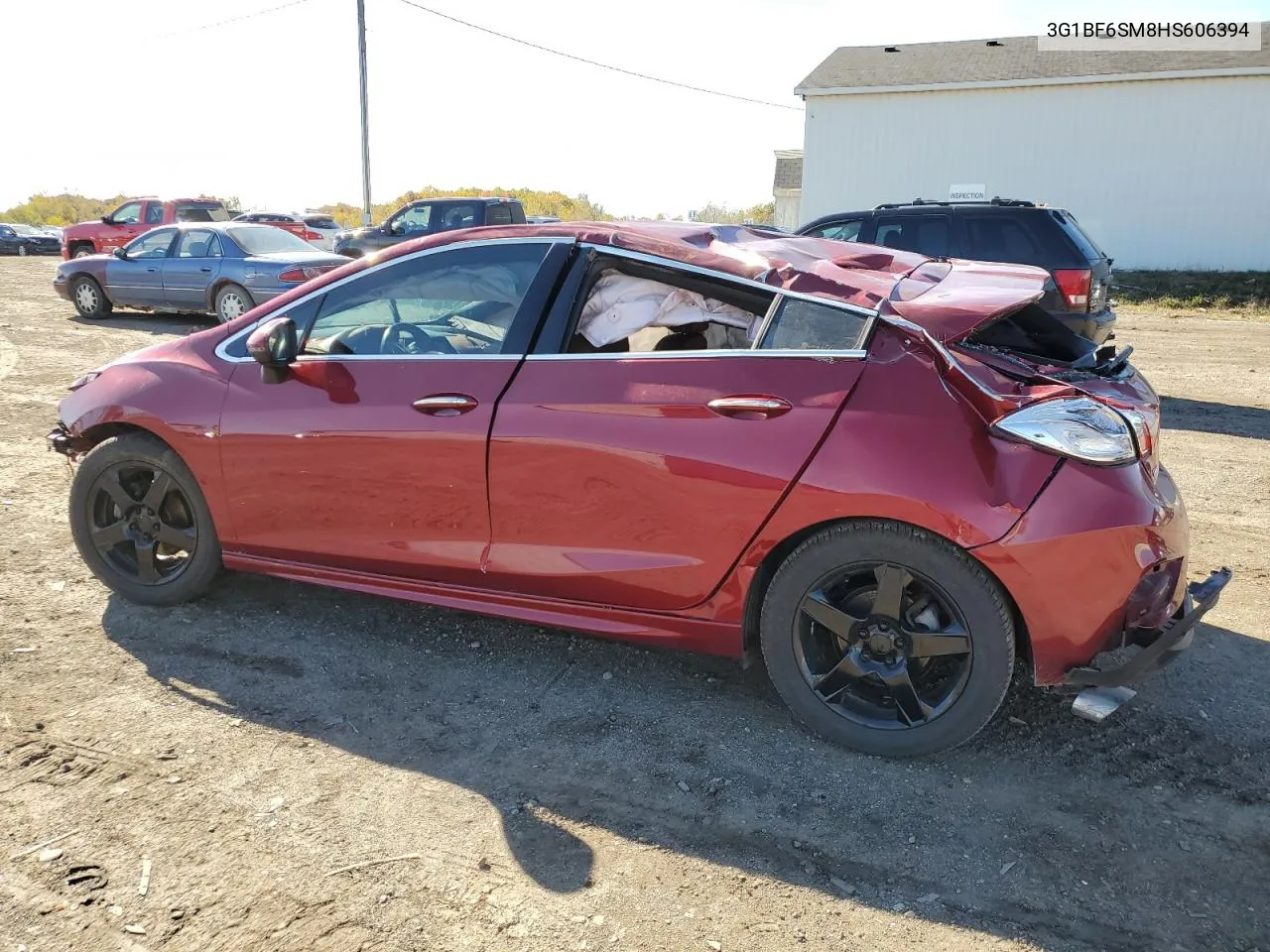 2017 Chevrolet Cruze Premier VIN: 3G1BF6SM8HS606394 Lot: 75893044