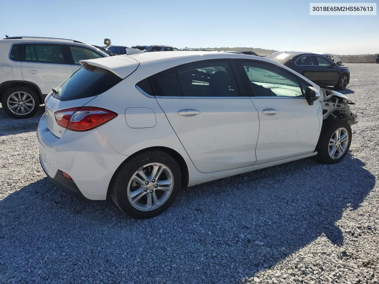 2017 Chevrolet Cruze Lt VIN: 3G1BE6SM2HS567613 Lot: 75932534