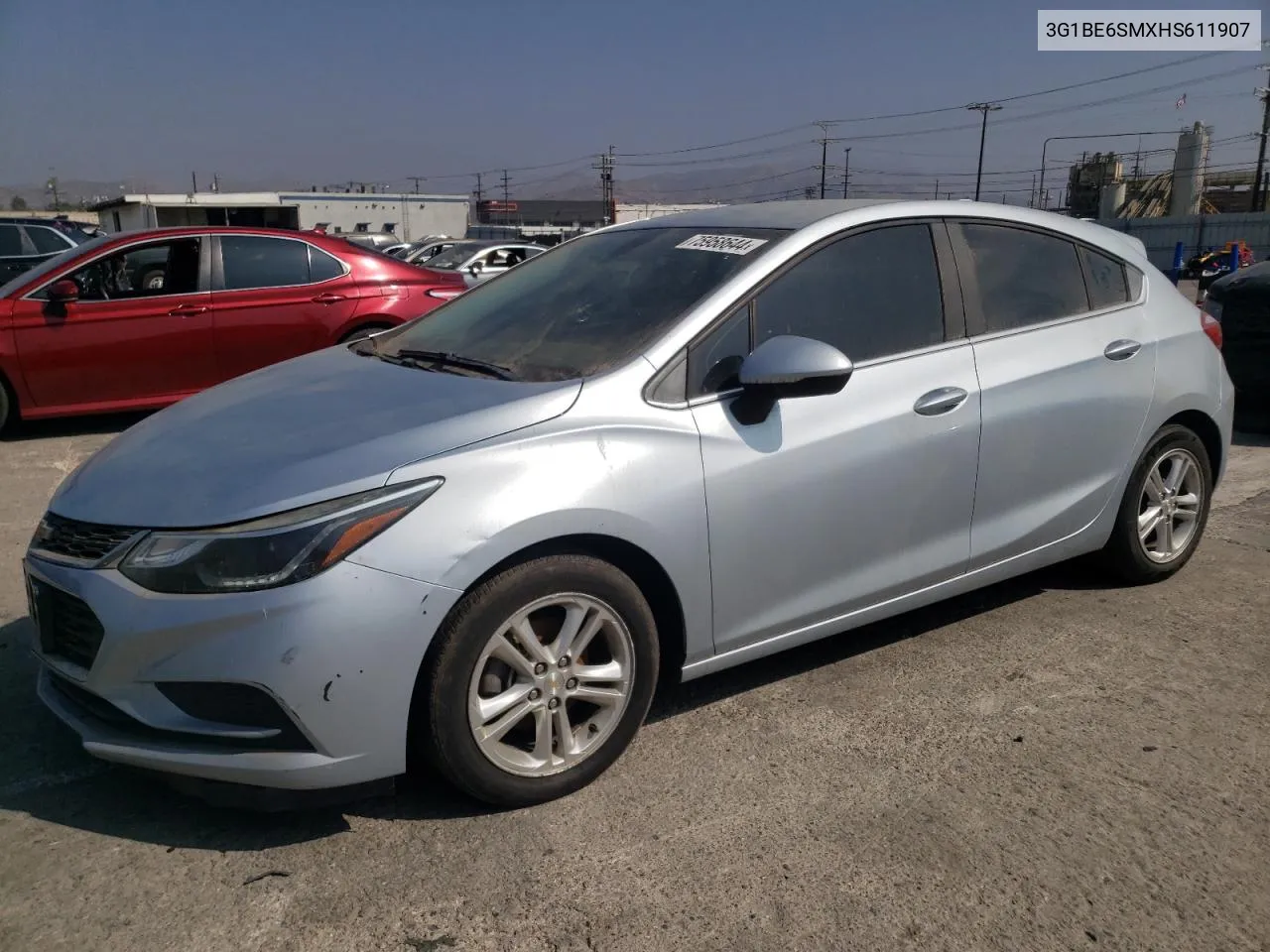 2017 Chevrolet Cruze Lt VIN: 3G1BE6SMXHS611907 Lot: 75958644