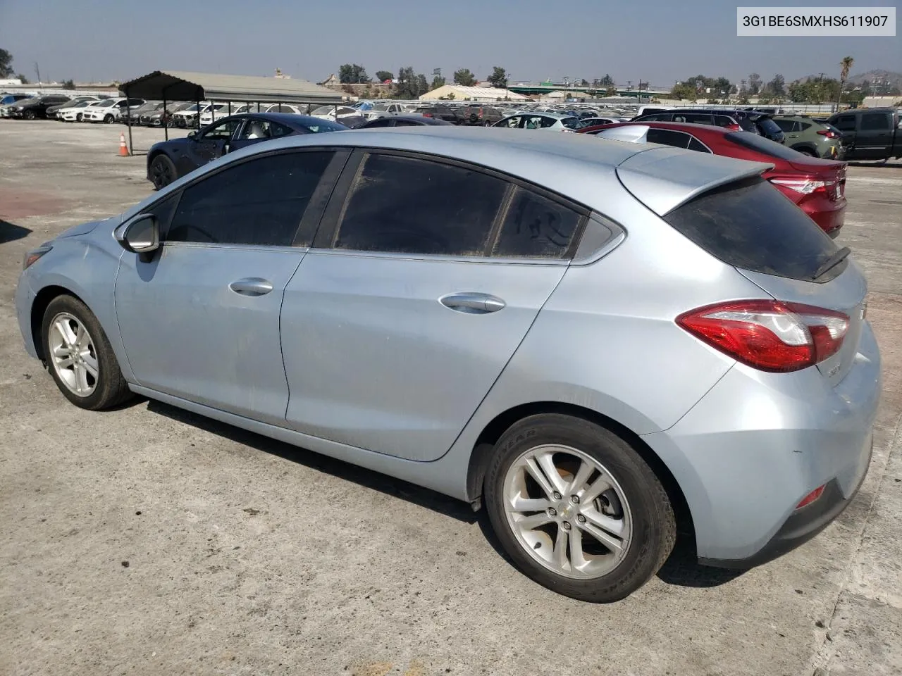 2017 Chevrolet Cruze Lt VIN: 3G1BE6SMXHS611907 Lot: 75958644