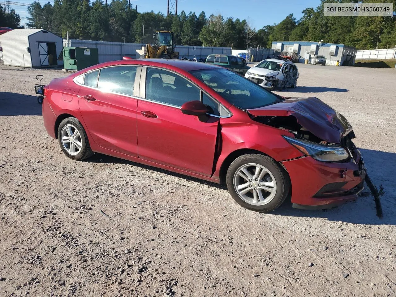 2017 Chevrolet Cruze Lt VIN: 3G1BE5SM0HS560749 Lot: 76153594