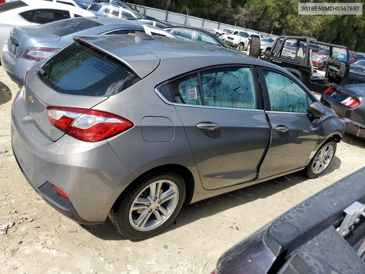 2017 Chevrolet Cruze Lt VIN: 3G1BE6SM2HS567692 Lot: 76157164