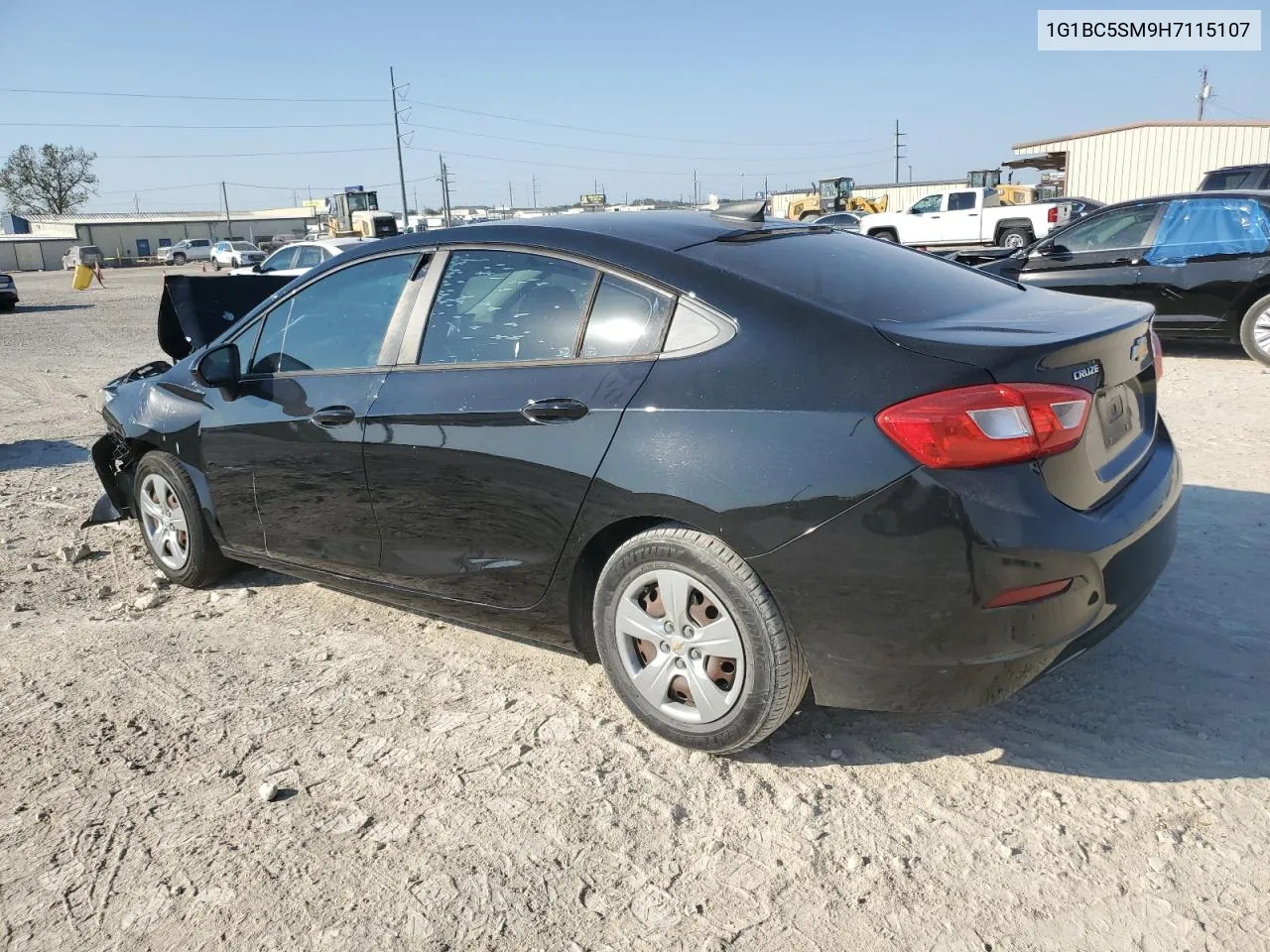 2017 Chevrolet Cruze Ls VIN: 1G1BC5SM9H7115107 Lot: 76173364