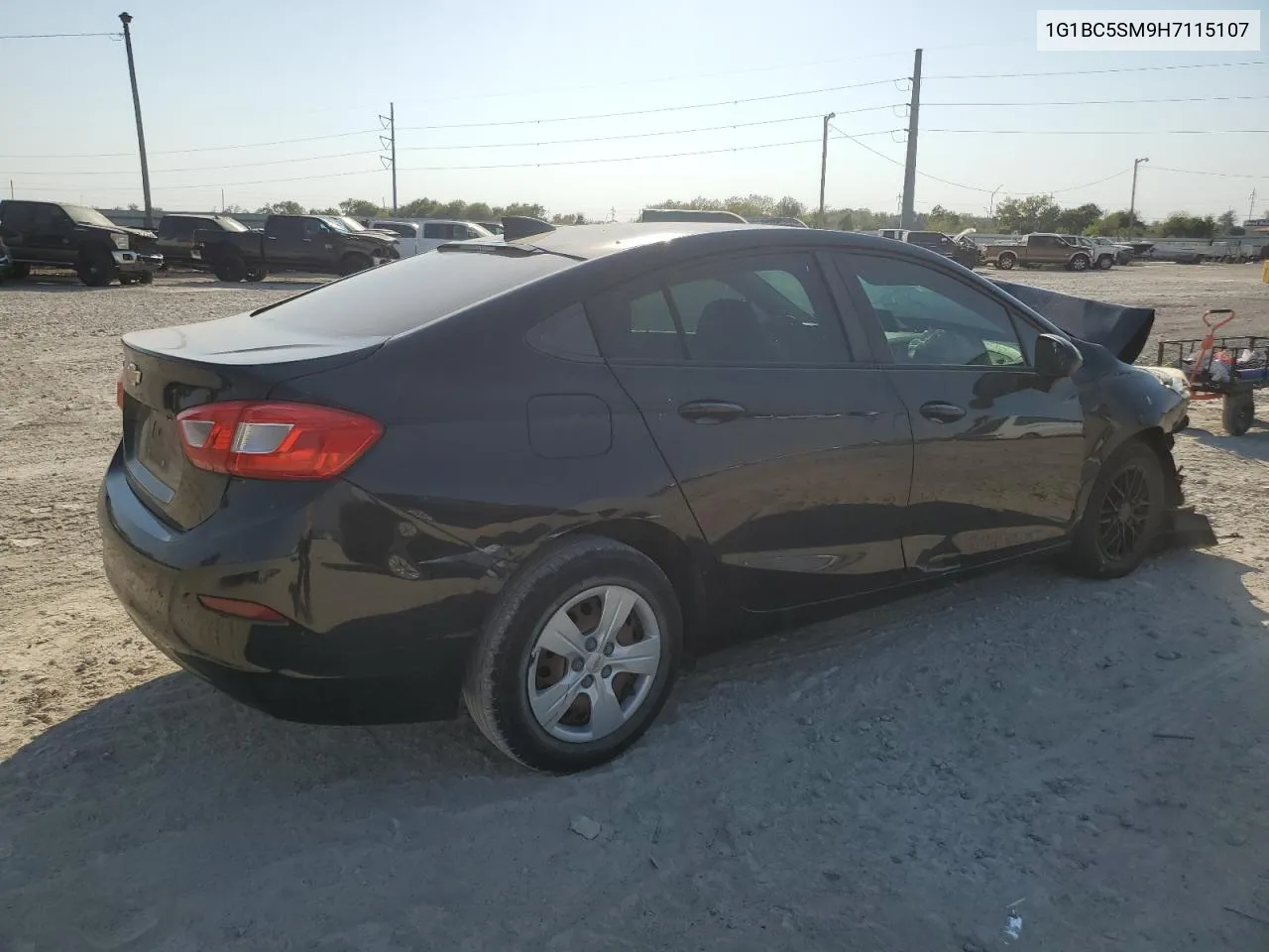 2017 Chevrolet Cruze Ls VIN: 1G1BC5SM9H7115107 Lot: 76173364