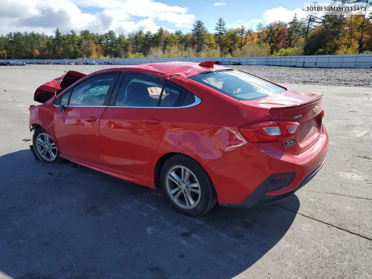 2017 Chevrolet Cruze Lt VIN: 1G1BE5SMXH7113473 Lot: 76238044