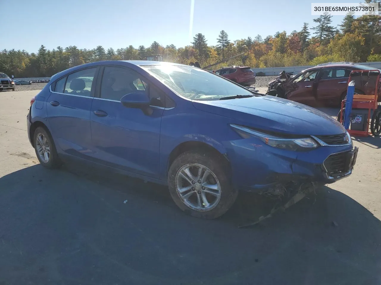 2017 Chevrolet Cruze Lt VIN: 3G1BE6SM0HS573801 Lot: 76269394