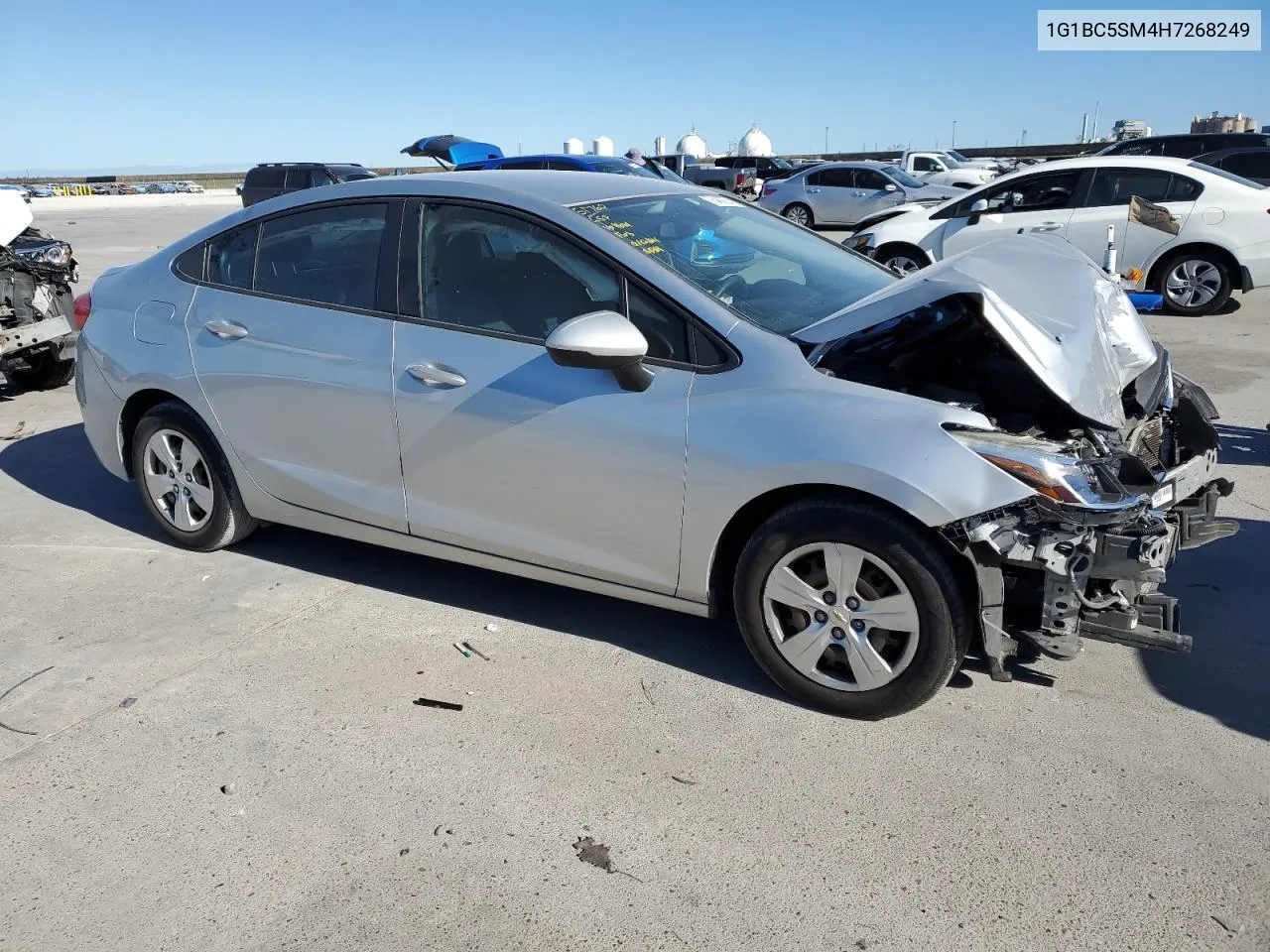 2017 Chevrolet Cruze Ls VIN: 1G1BC5SM4H7268249 Lot: 76480974