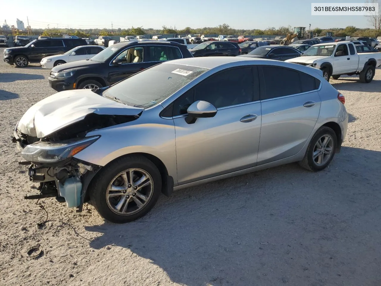 2017 Chevrolet Cruze Lt VIN: 3G1BE6SM3HS587983 Lot: 76630784