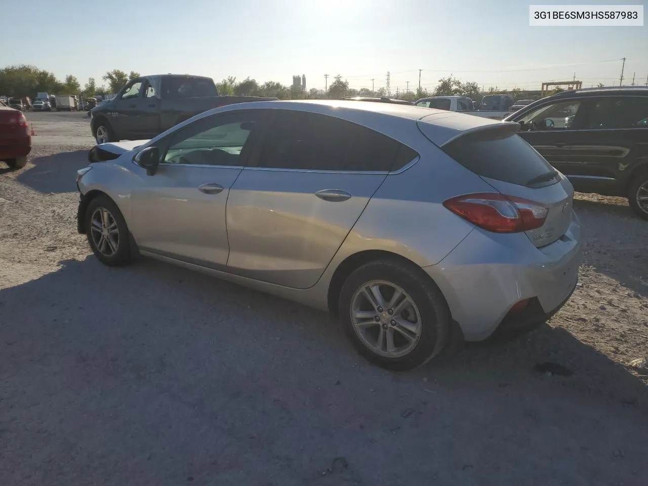 2017 Chevrolet Cruze Lt VIN: 3G1BE6SM3HS587983 Lot: 76630784