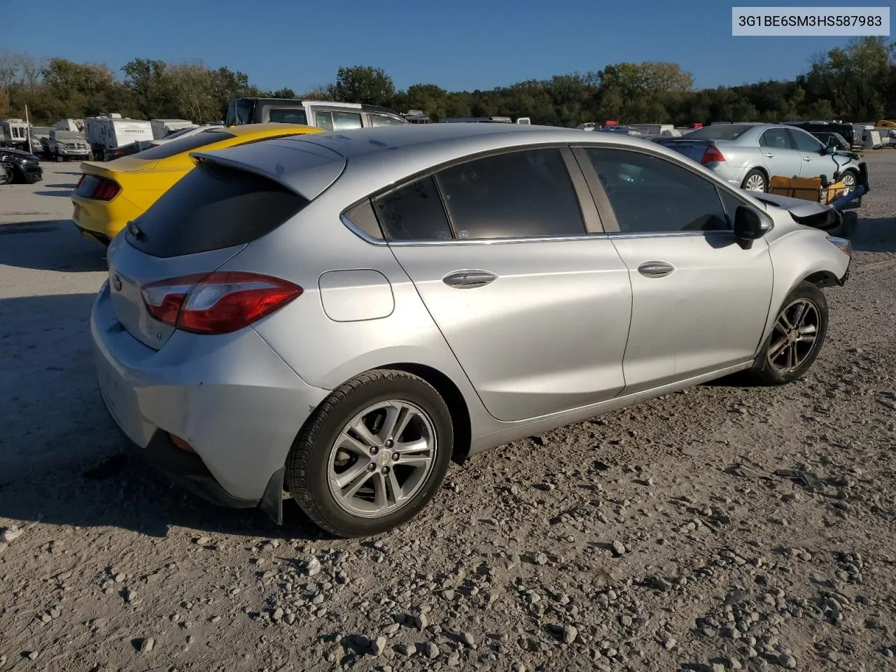 2017 Chevrolet Cruze Lt VIN: 3G1BE6SM3HS587983 Lot: 76630784