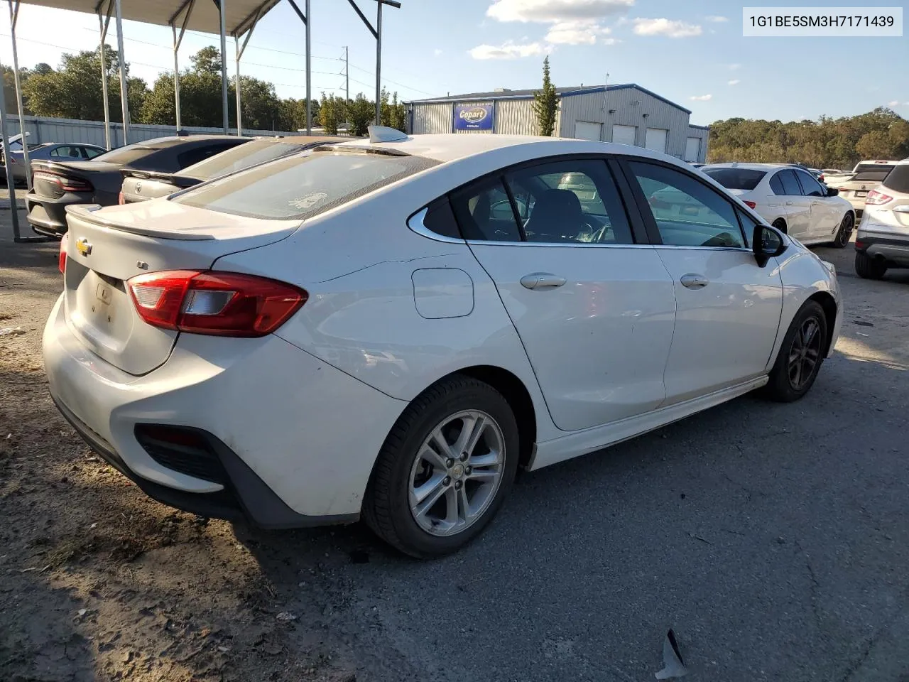 2017 Chevrolet Cruze Lt VIN: 1G1BE5SM3H7171439 Lot: 76652614