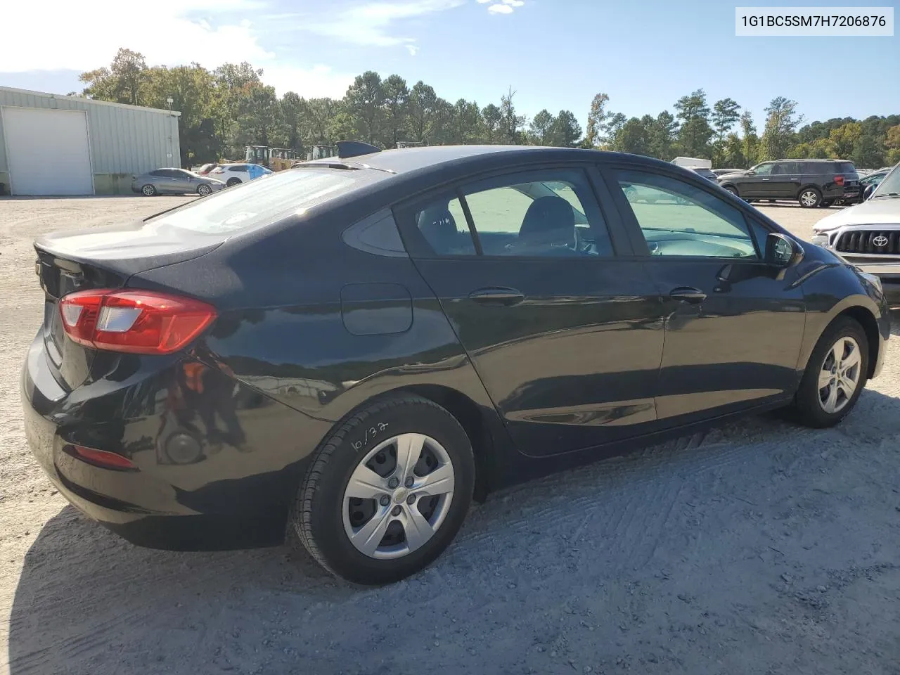 2017 Chevrolet Cruze Ls VIN: 1G1BC5SM7H7206876 Lot: 76833394