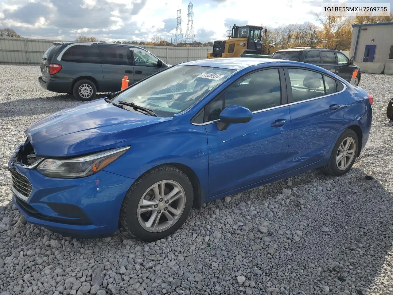 2017 Chevrolet Cruze Lt VIN: 1G1BE5SMXH7269755 Lot: 77306534