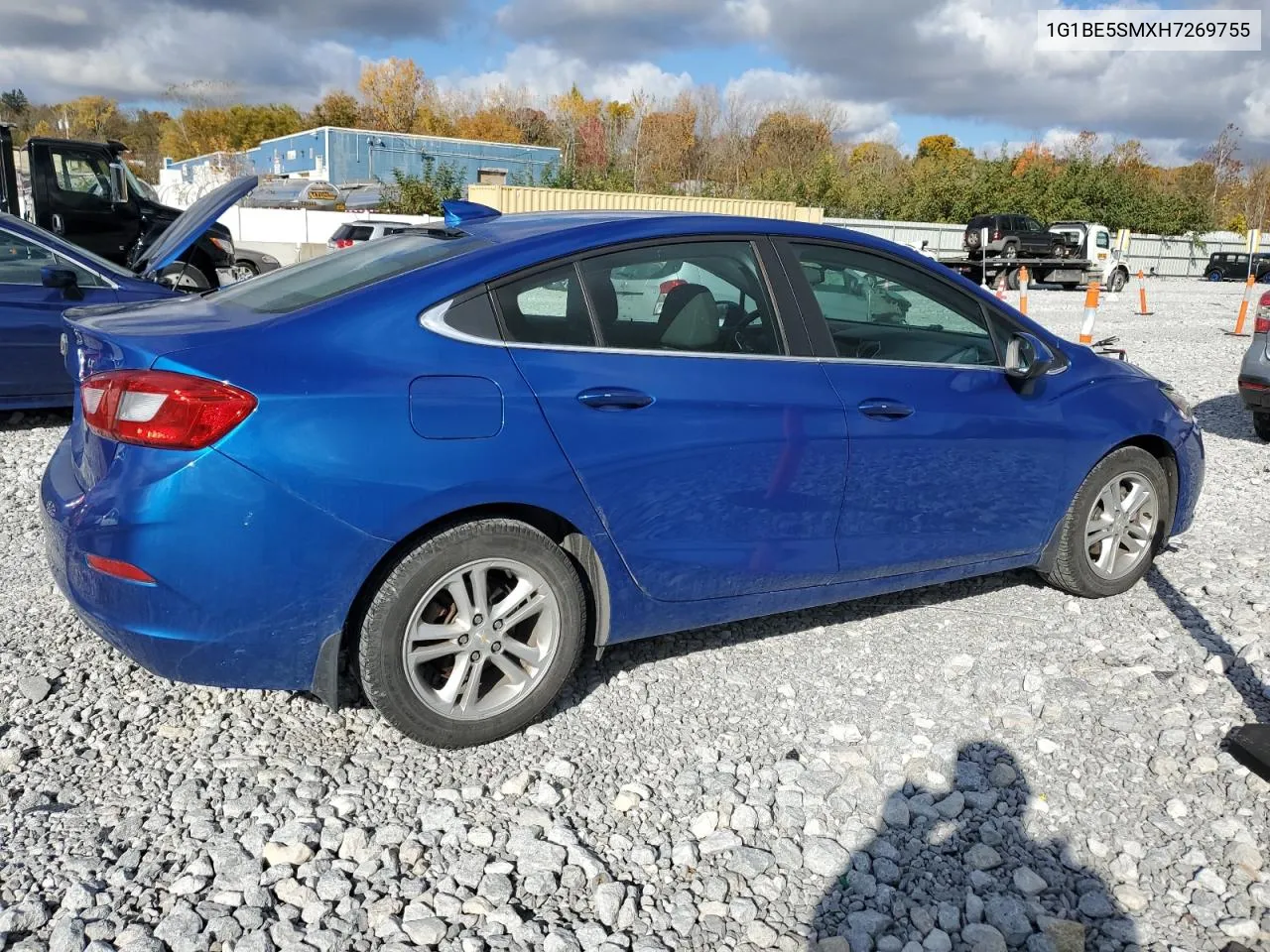 2017 Chevrolet Cruze Lt VIN: 1G1BE5SMXH7269755 Lot: 77306534