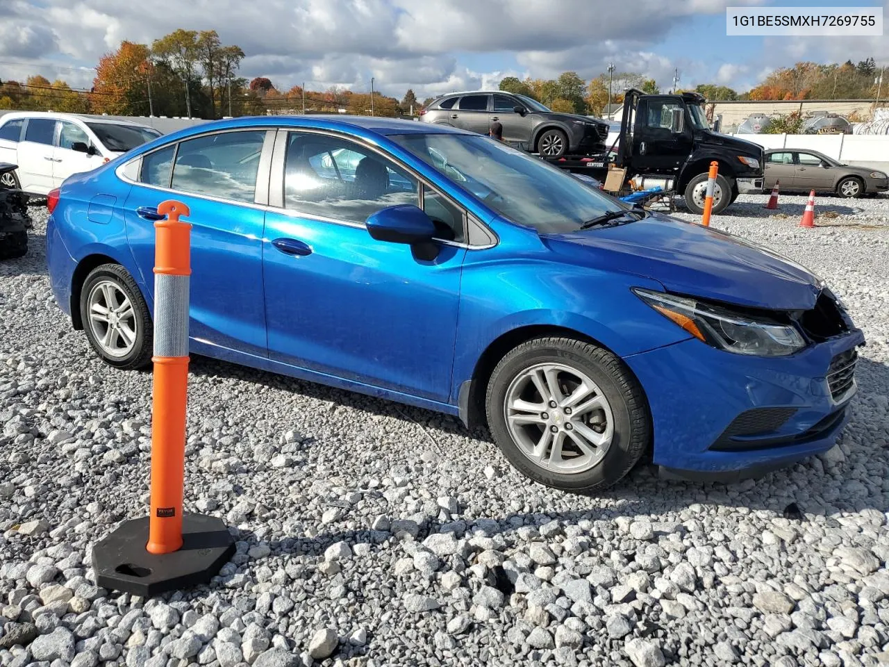 2017 Chevrolet Cruze Lt VIN: 1G1BE5SMXH7269755 Lot: 77306534