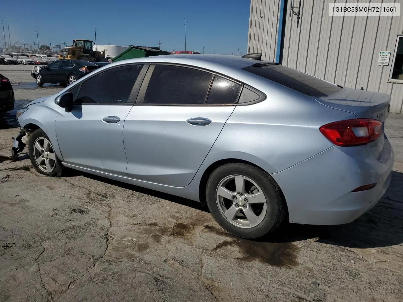 2017 Chevrolet Cruze Ls VIN: 1G1BC5SM0H7211661 Lot: 77370174