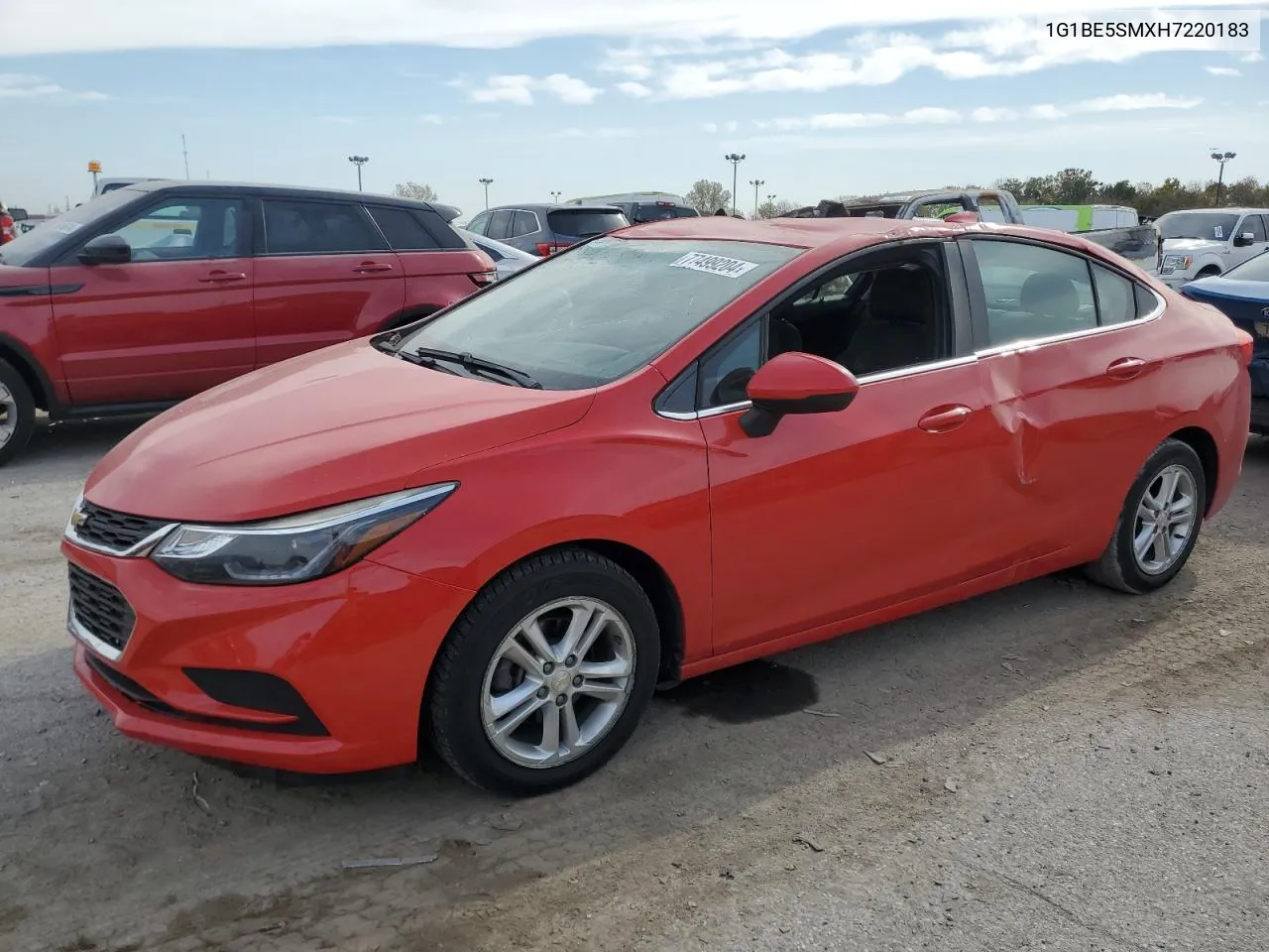 1G1BE5SMXH7220183 2017 Chevrolet Cruze Lt