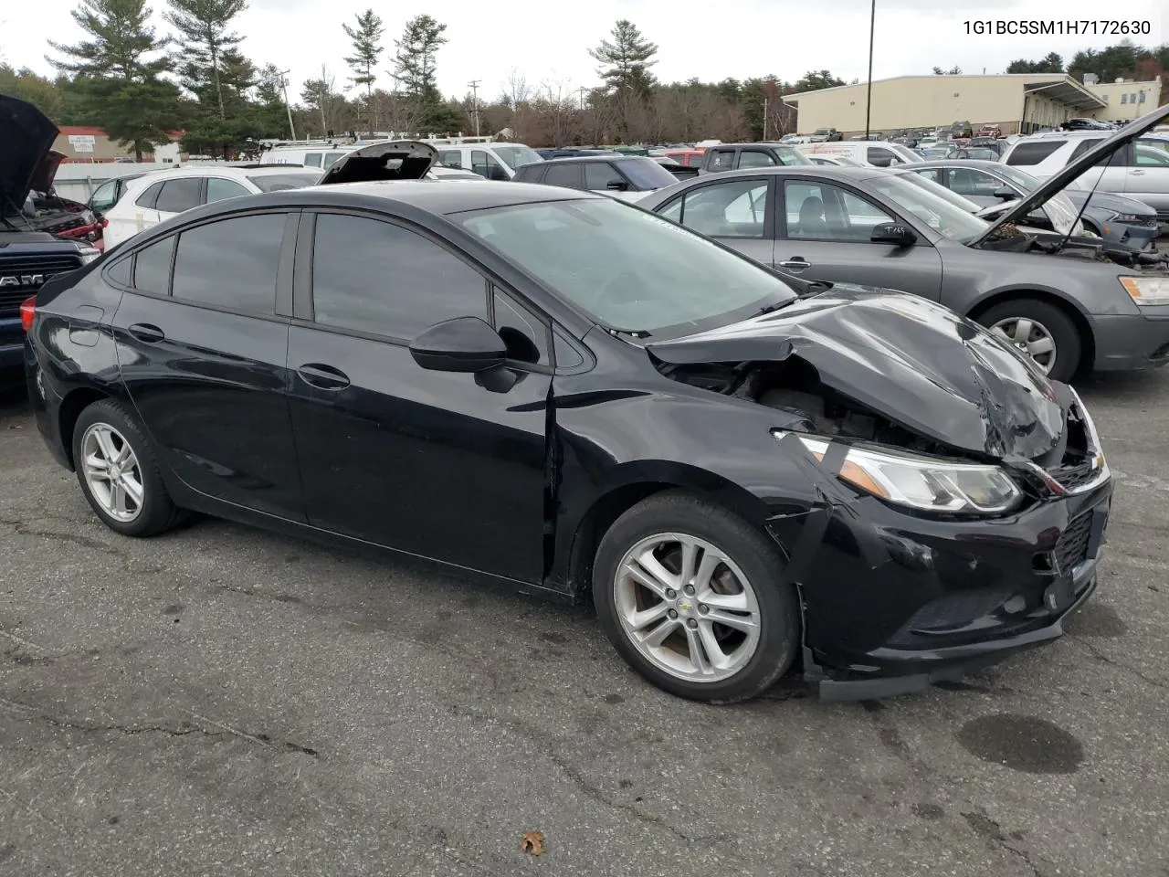 2017 Chevrolet Cruze Ls VIN: 1G1BC5SM1H7172630 Lot: 77785034