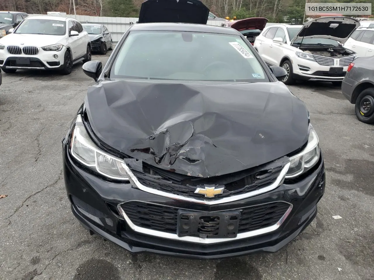 2017 Chevrolet Cruze Ls VIN: 1G1BC5SM1H7172630 Lot: 77785034