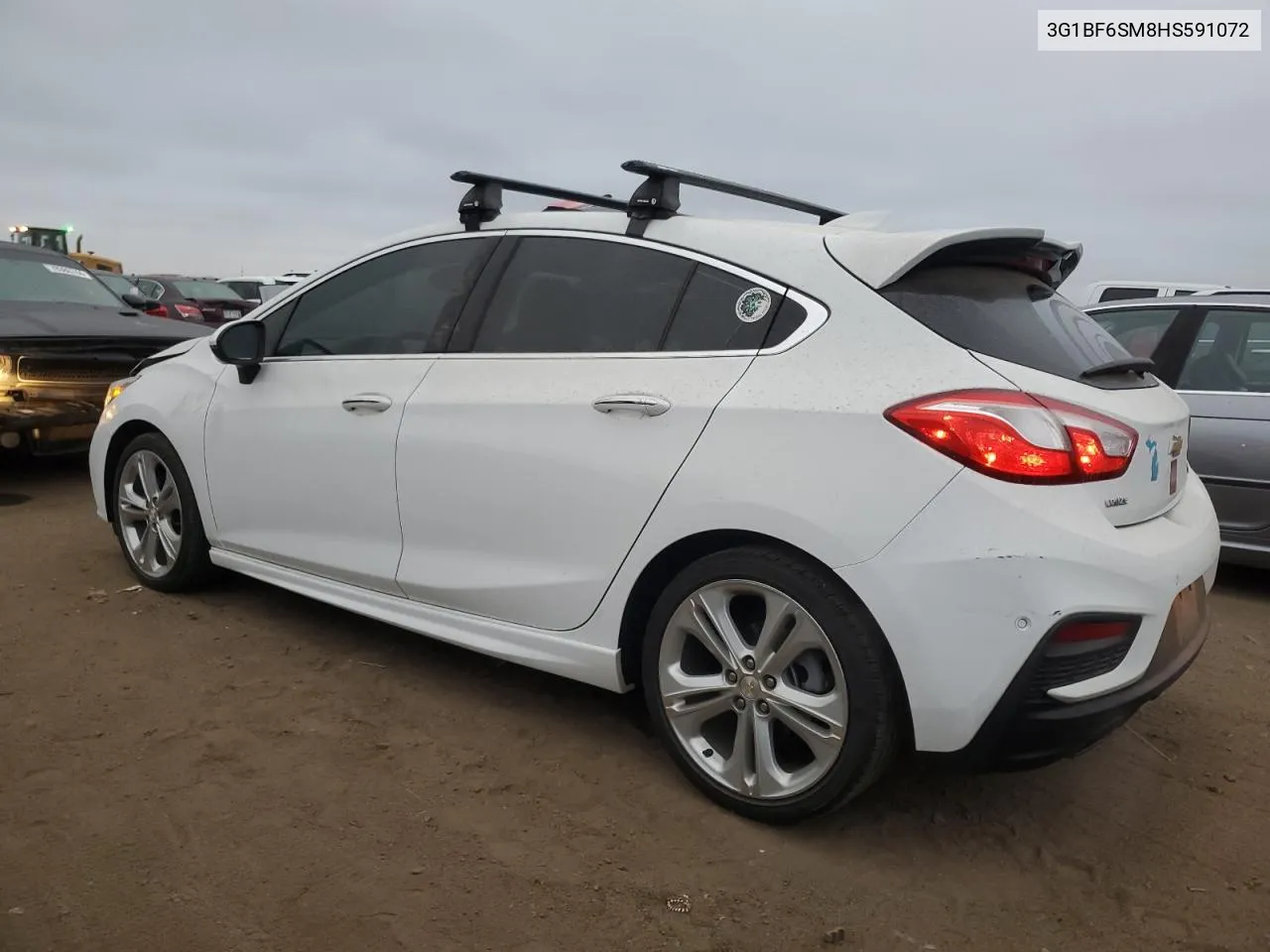 2017 Chevrolet Cruze Premier VIN: 3G1BF6SM8HS591072 Lot: 77843734