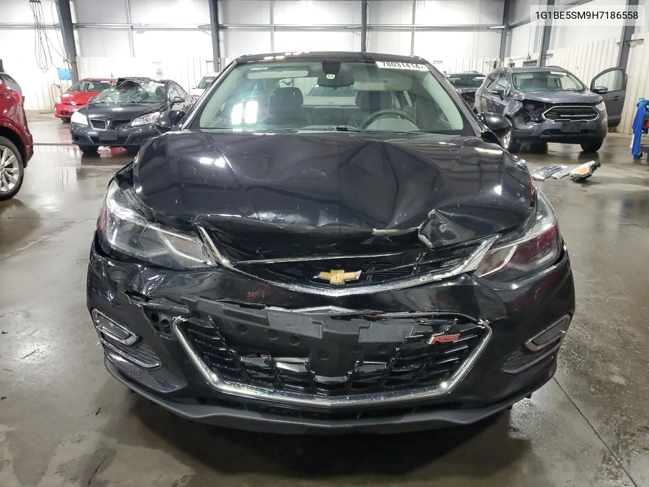 2017 Chevrolet Cruze Lt VIN: 1G1BE5SM9H7186558 Lot: 78031414