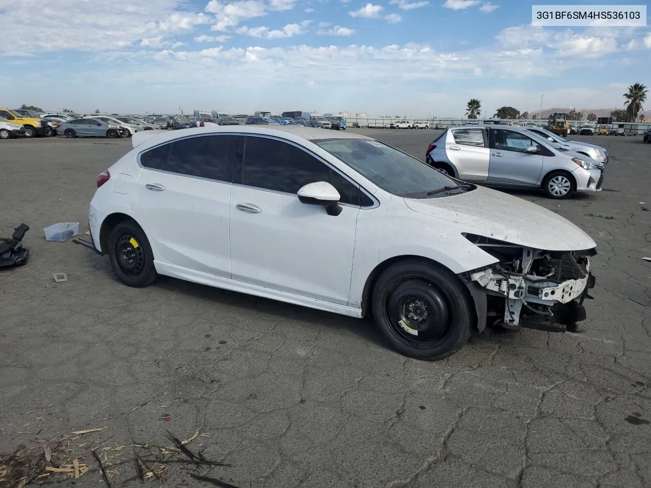 2017 Chevrolet Cruze Premier VIN: 3G1BF6SM4HS536103 Lot: 78044604