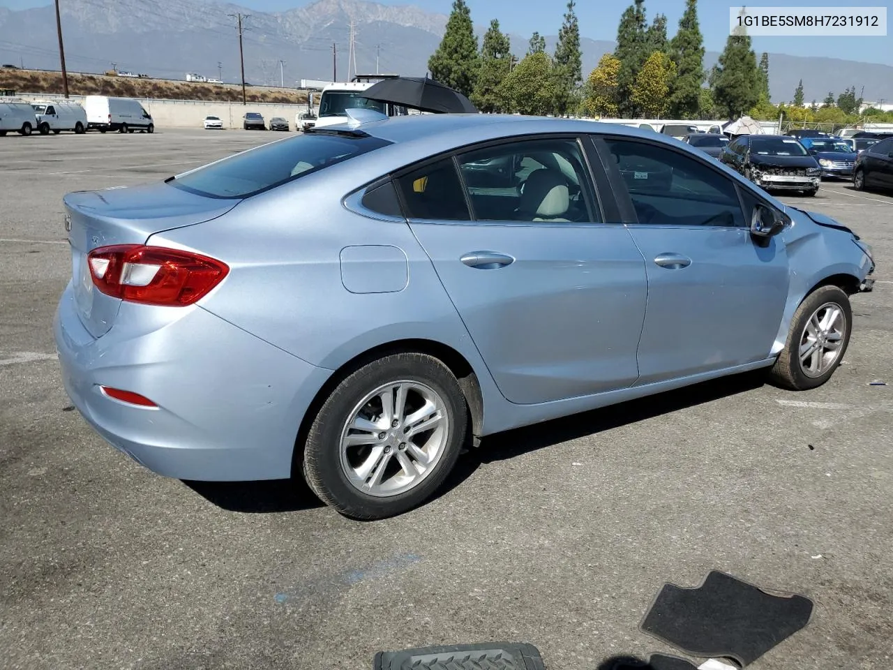 2017 Chevrolet Cruze Lt VIN: 1G1BE5SM8H7231912 Lot: 78110364