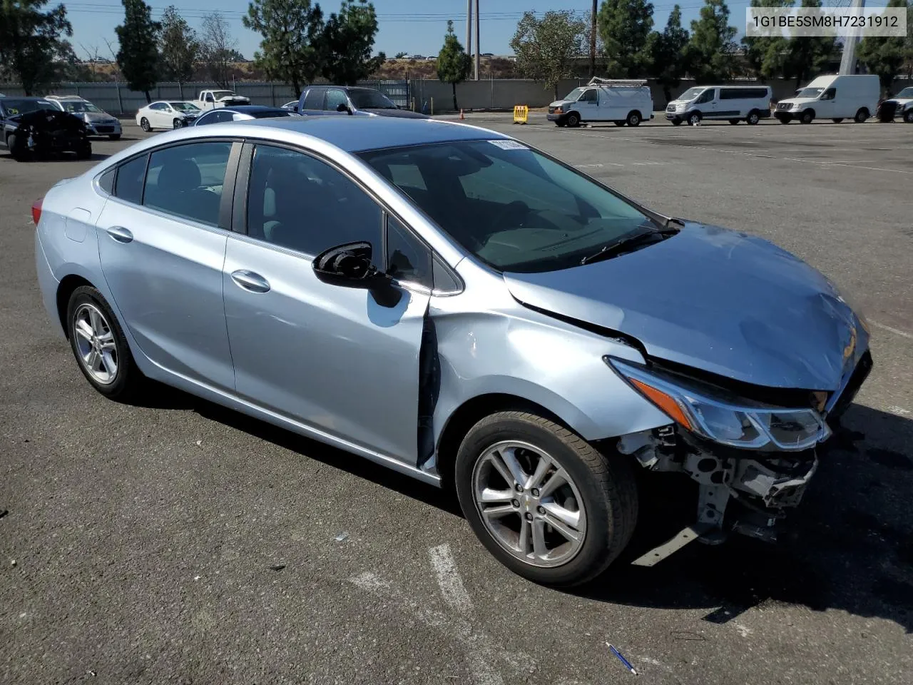 2017 Chevrolet Cruze Lt VIN: 1G1BE5SM8H7231912 Lot: 78110364