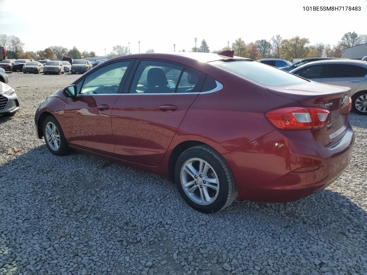 1G1BE5SM8H7178483 2017 Chevrolet Cruze Lt